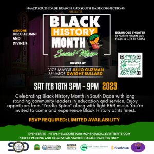 NAACP Black History Month Social