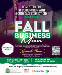 fall businessmixer - flier
